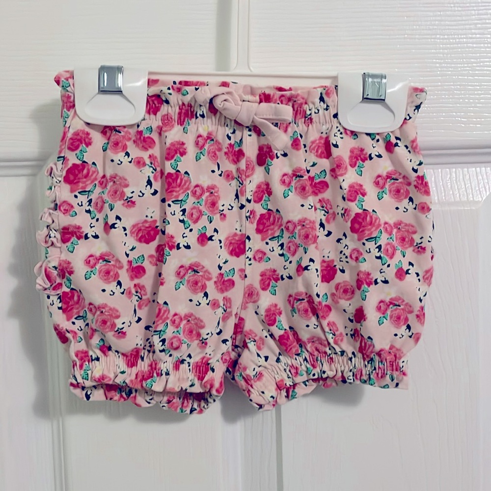 Ruffle Butts English Roses Bubble Knit Short Size 12-18 months